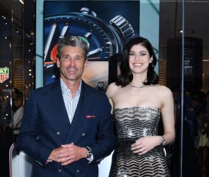 New York, NY - Celebrities attend the TAG Heuer 5th Avenue Flagship Boutique Opening in New York City. Pictured: Patrick Dempsey, Alexandra Daddario 