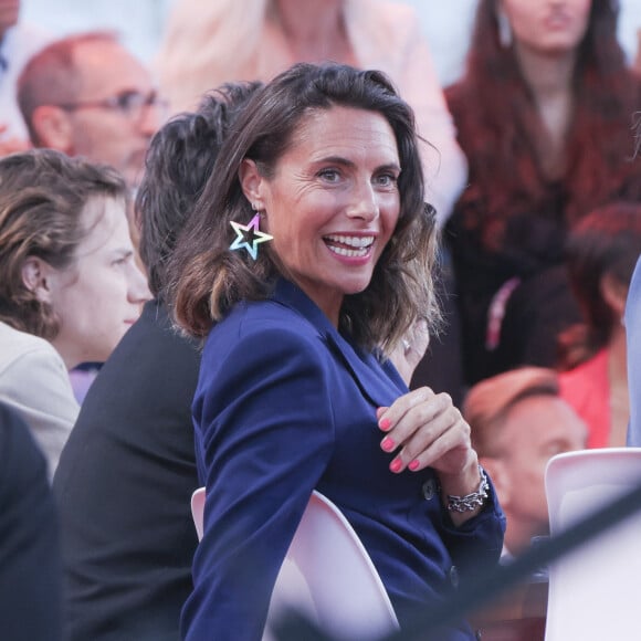 Exclusif - Alessandra Sublet - Emission "C à vous" lors du 76ème Festival International du Film de Cannes le 24 mai 2023. © Jack Tribeca / Bestimage