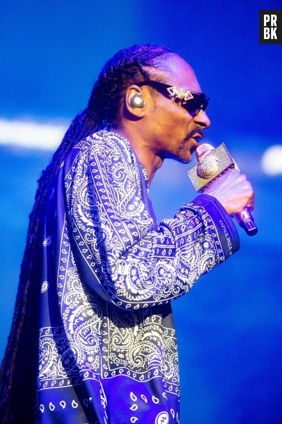 Snoop Dogg en concert à Birmingham, le 28 mars 2023.