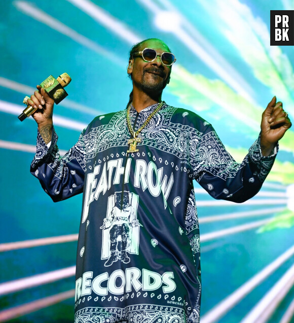 Le rappeur de 52 ans a fait savoir qu'il arrêtait de fumer.
Concert de Snoop Dogg à l'AO Arena à Manchester le 15 mars 2023.