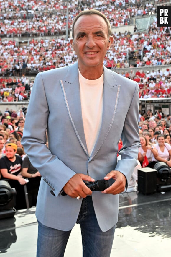 Exclusif - Nikos Aliagas - Enregistrement de l'émission "La chanson de l'année" dans les Arènes de Nîmes, présentée par N.Aliagas et diffusée le 17 juin sur TF1 © Bruno Bebert-Christophe Clovis / Bestimage