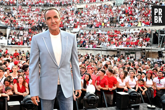 Exclusif - Nikos Aliagas - Enregistrement de l'émission "La chanson de l'année" dans les Arènes de Nîmes, présentée par N.Aliagas et diffusée le 17 juin sur TF1 © Bruno Bebert-Christophe Clovis / Bestimage