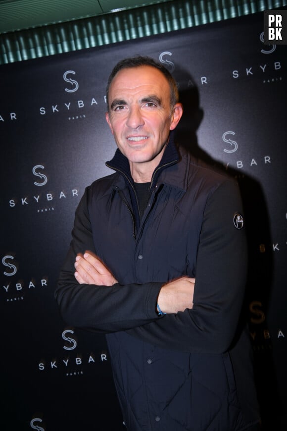 Exclusif - Nikos Aliagas à la Winter Party au rooftop Skybar Paris à l'hôtel Pullman Montparnasse à Paris le 6 décembre 2022. © Rachid Bellak / Bestimage