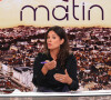 Apolline de Malherbe lors de la conférence de presse de rentrée BFM TV. - RMC du groupe Altice France à Paris, France, le 31 août 2023. © Coadic Guirec/Bestimage