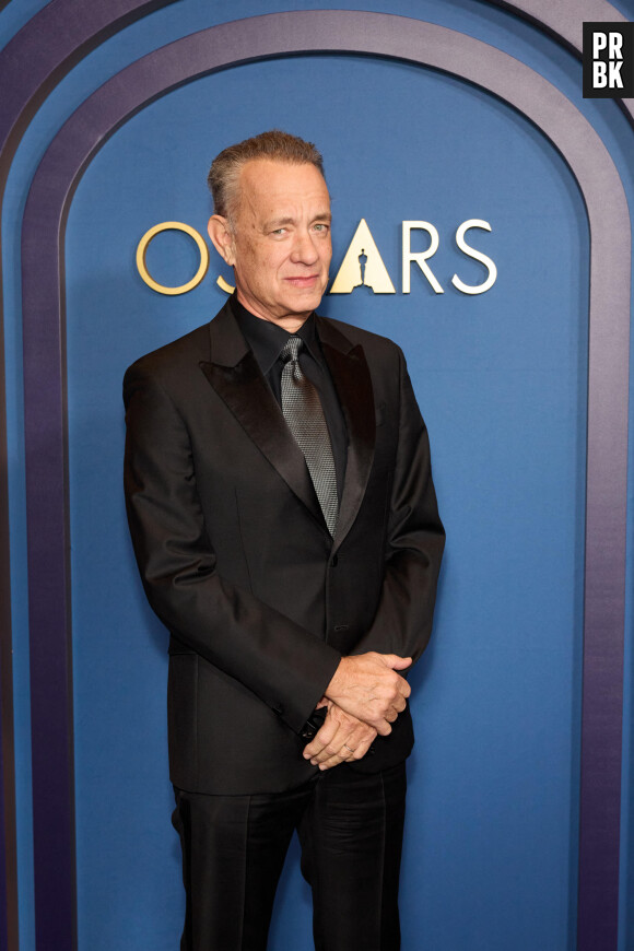 Tom Hanks au photocall de la 14ème édition des Governors Awards au Ray Dolby Ballroom à Los Angeles le 9 janvier 2024.