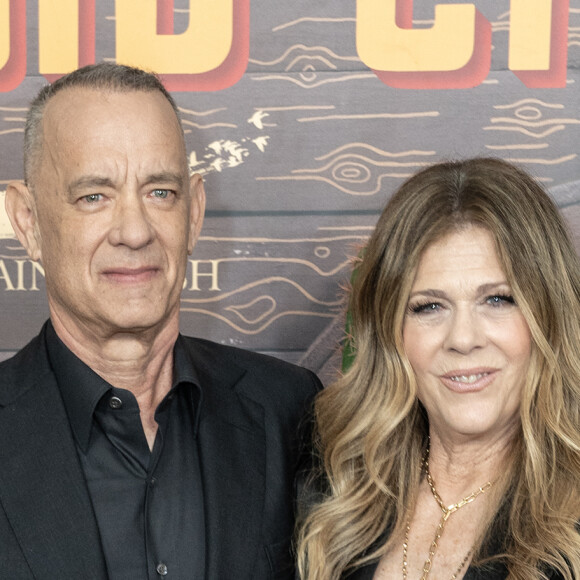 Tom Hanks et sa femme Rita Wilson - Première du film "Asteroid City" à New York, le 14 juin 2023.