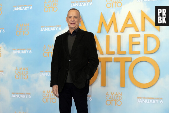 Tom Hanks à la première du film "A Man Called Otto" à Londres, le 16 décembre 2022.