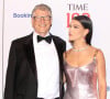 Bill Gates et sa fille Phoebe Adele Gates au photocall du gala "Time 100" au Lincoln Center à New York, le 8 juin 2022.