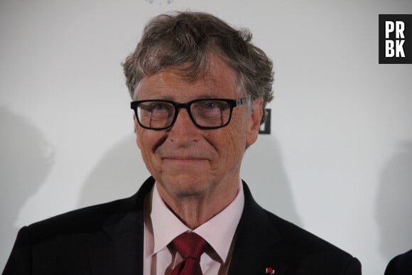 Bill Gates - Photocall de la conférence de financement du Fonds mondial de lutte contre le sida, la tuberculose et le paludisme, à l'hôtel de ville de Lyon, le 9 octobre 2019. © Mathis Boussuge/Pool/Bestimage