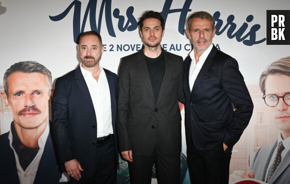 Anthony Fabian, Lucas Bravo et Lambert Wilson - Avant-première du film "Une robe pour Mrs Harris" au cinéma Max Linder Panoramic à Paris le 25 octobre 2022. 