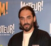 Ce n'est pas une première.
Le rappeur Gringe - Le projet "Moteur !" fait son Festival au cinéma Gaumont Champs-Elysées à Paris. Le 15 octobre 2020 © Veeren / Bestimage