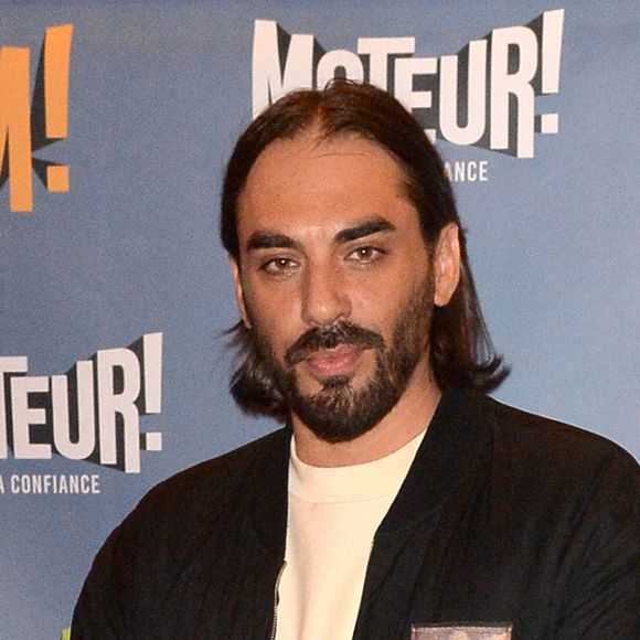 Ce n'est pas une première.
Le rappeur Gringe - Le projet "Moteur !" fait son Festival au cinéma Gaumont Champs-Elysées à Paris. Le 15 octobre 2020 © Veeren / Bestimage