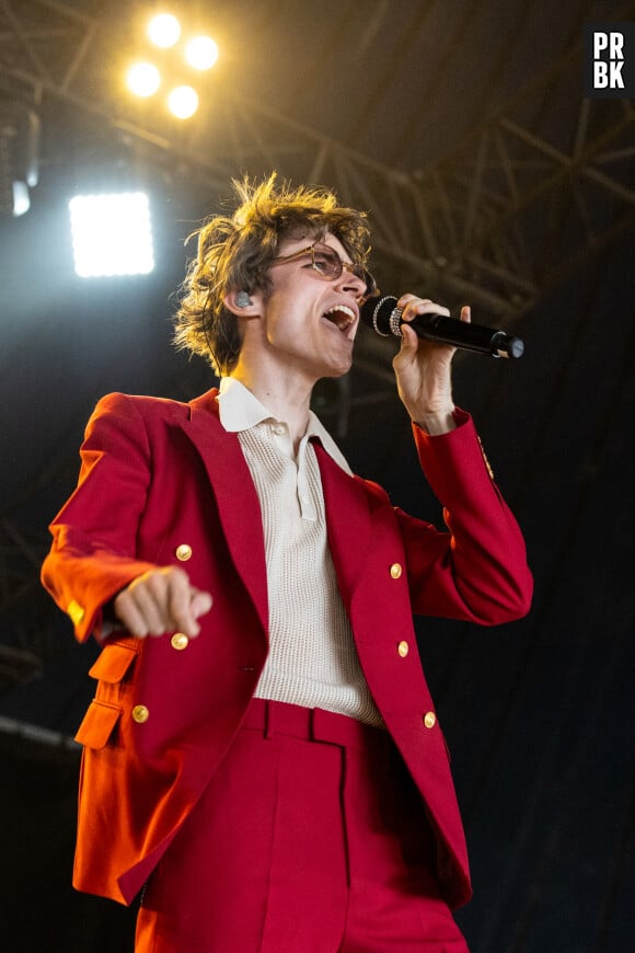 Pierre de Maere en concert au festival Solidays qui fête cette année ses 25 ans sur la pelouse de l'hippodrome de Longchamp à Paris, France, le 25 juin 2023. © Jeremy Melloul/Bestimage 