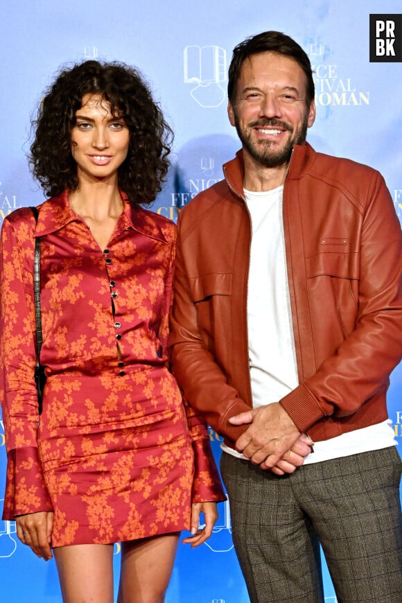 Après leur rupture, Samuel Le Bihan et Stefania Cristian apparaissent de nouveau côte à côte au festival Cinéroman à Nice © Bruno Bebert / Bestimage