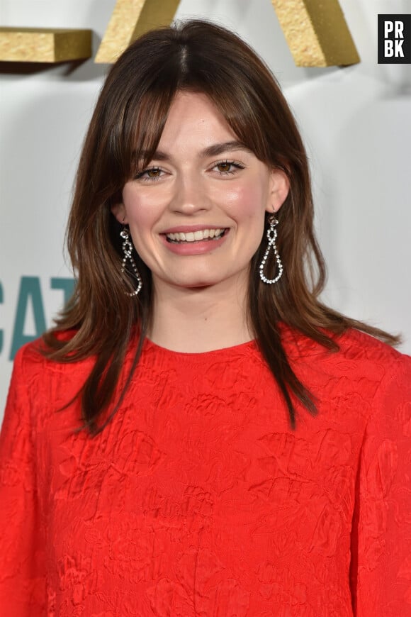 Emma Mackey lors de la première de la saison 2 de la série télévisée Netflix "Sex Education" au cinéma Genesis à Londres, Royaume Uni, le 8 janvier 2020.