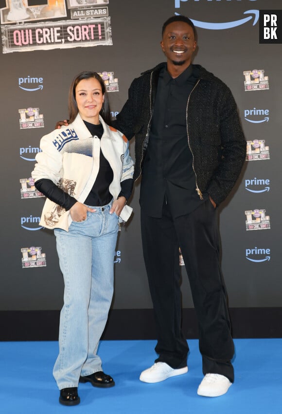 Camille Lellouche et Ahmed Sylla - Avant-première de l’édition spéciale Halloween de "LOL : qui crie, sort !" à l’Elysées Biarritz à Paris le 24 octobre 2023. © Coadic Guirec/Bestimage