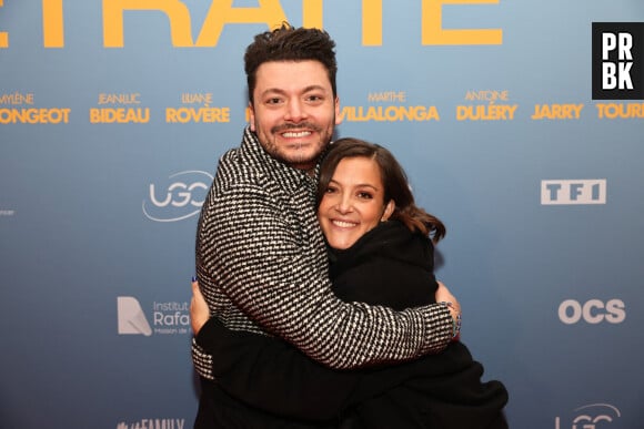 Kev Adams, Camille Lellouche - Avant-première du film "Maison de retraite" au cinéma Le Grand Rex à Paris le 10 Février 2022. © Rubens Hazon/Bestimage