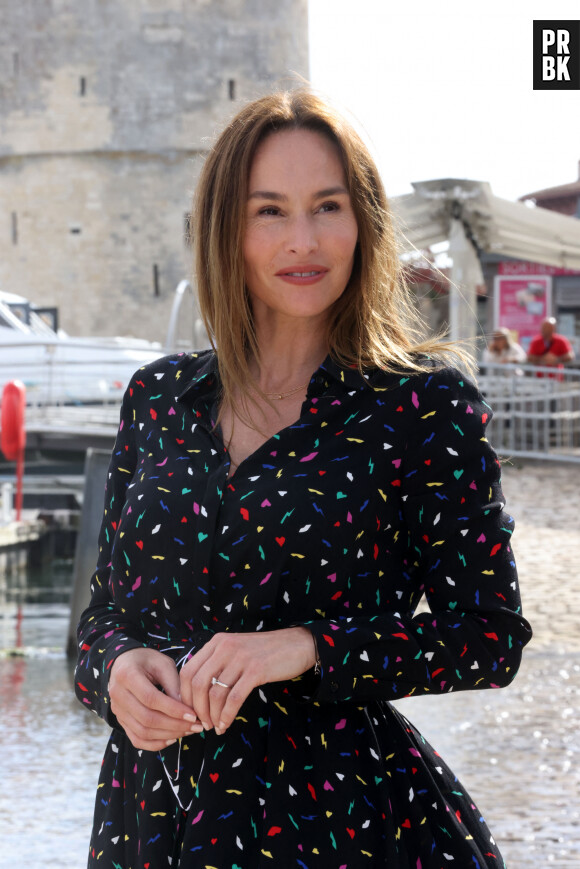 "Ici tout commence" - Vanessa Demouy de "Ici tout commence" - Festival de la Fiction de La Rochelle. Le 18 septembre 2021 © Jean-Marc Lhomer / Bestimage