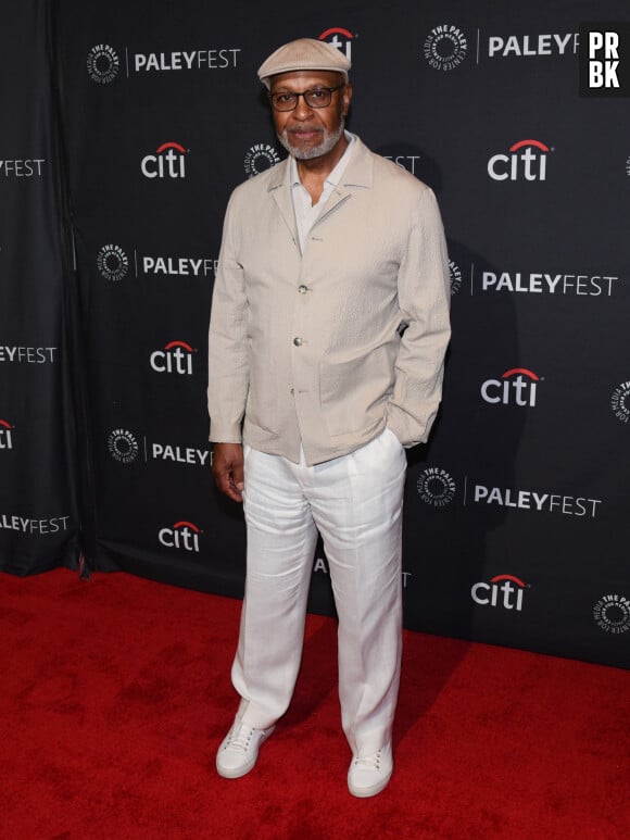 James Pickens Jr. - Photocall de la série "Grey's Anatomy" lors du PaleyFest 2023 à Los Angeles, le 2 avril 2023.