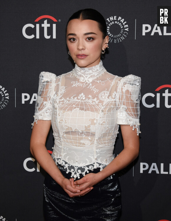 Midori Francis. - Photocall de la série "Grey's Anatomy" lors du PaleyFest 2023 à Los Angeles, le 2 avril 2023.