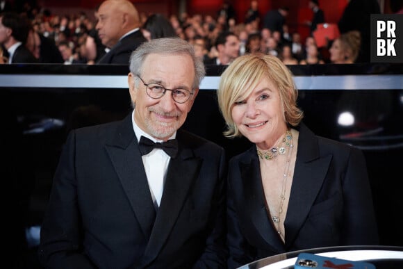 Steven Spielberg et Kate Capshaw aux Oscars à Los Angeles, le 27 mars 2022.