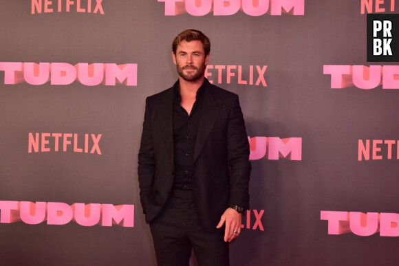 Chris Hemsworth - Tapis rouge du photocall de la soirée Netflix's Tudum: A Global Fan Event 2023 à la Fundação Bienal de São Paulo, Brésil, le 17 juin 2023.