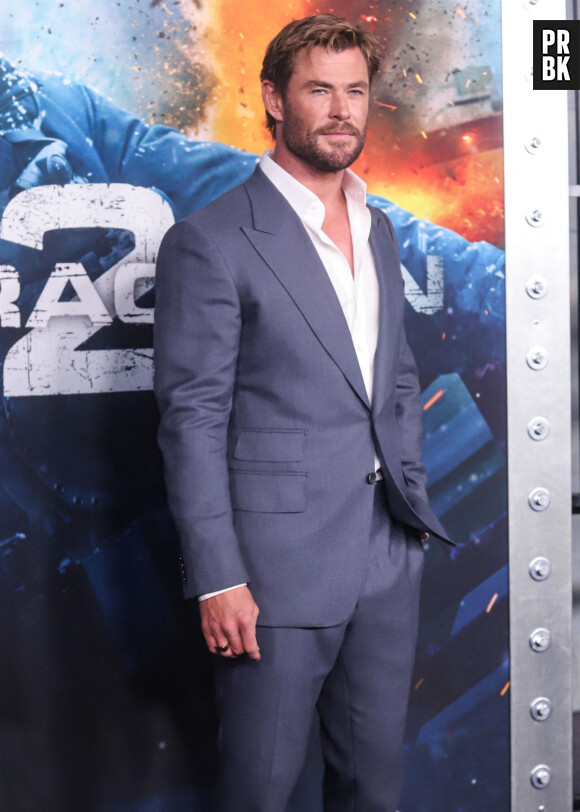 Chris Hemsworth à la première du film "Extractions 2" à New York, le 13 juin 2023.