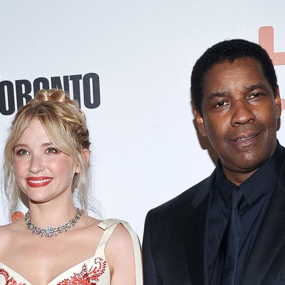 Haley Bennett (habillée en Dior), Denzel Washington - Première de 'The Magnificent Seven' au festival International du film à Toronto, Canada, le 8 septembre 2016. © Brent Perniac/AdMedia/Zuma Press/Bestimage