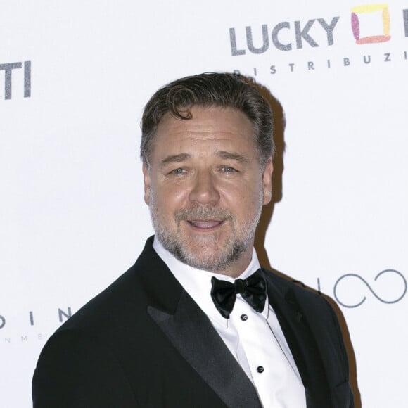 Russell Crowe à la première de ''The Nice Guys'' à Rome le 20 mai 2016.