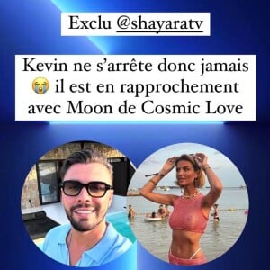 D'après Shayara TV, Kevin Guedj et Moon seraient en plein rapprochement.