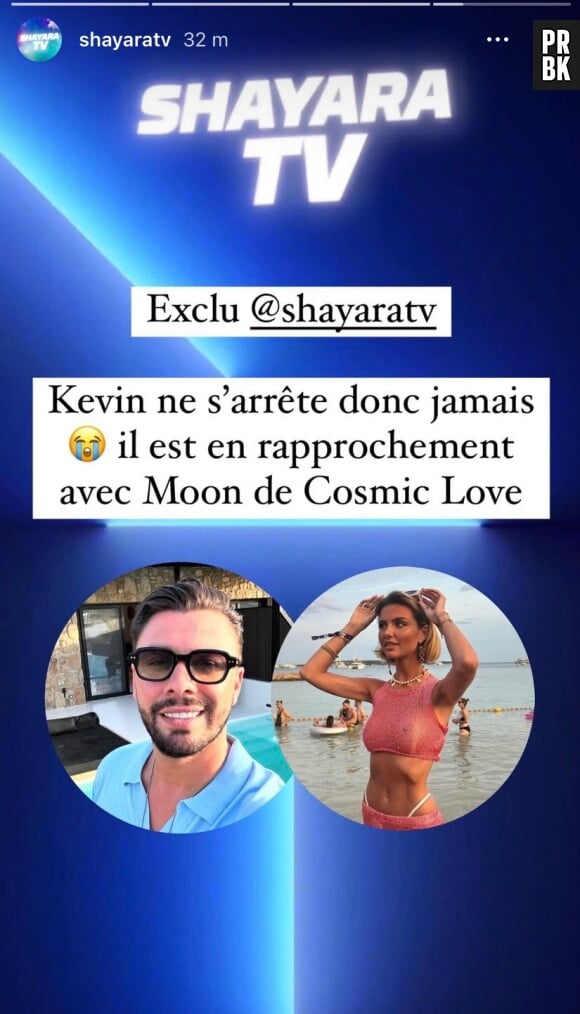 D'après Shayara TV, Kevin Guedj et Moon seraient en plein rapprochement.