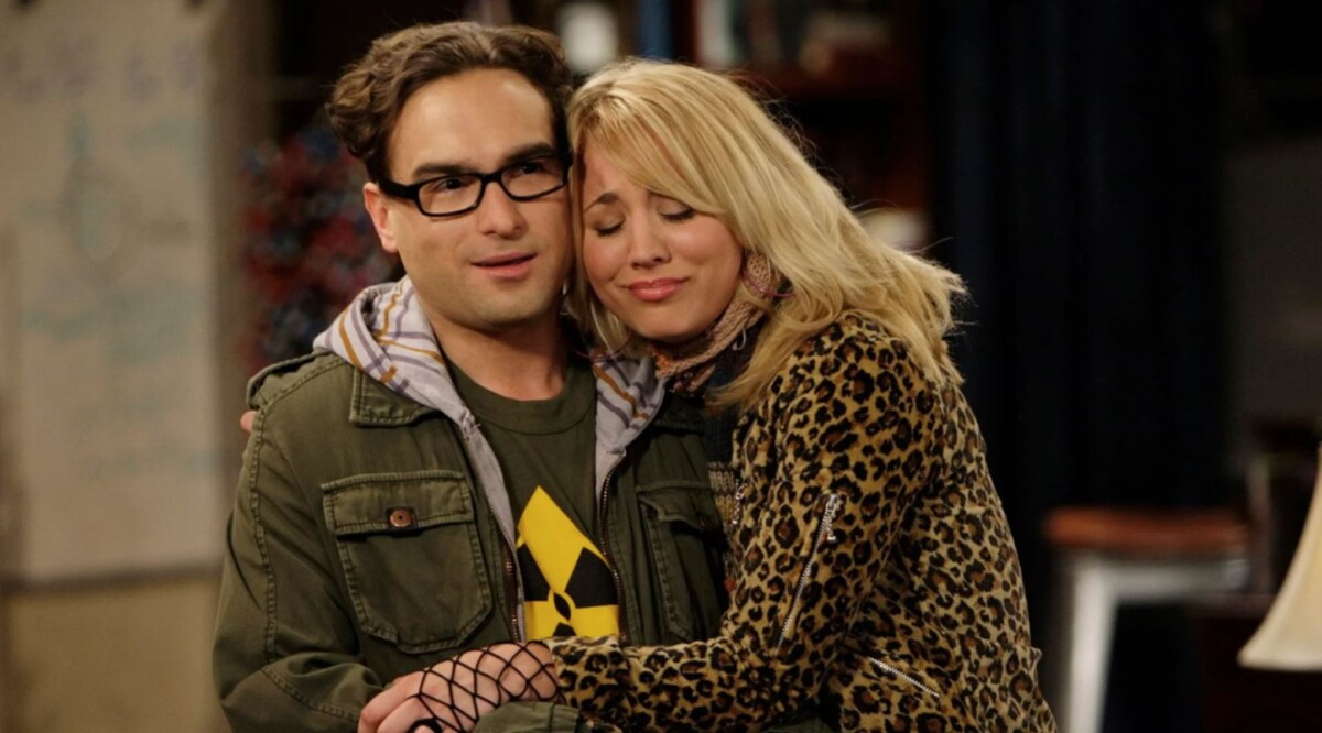 Photo : Penny et Leonard dans The Big Bang Theory. - Volum (PureBreak)