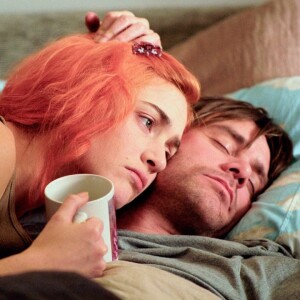 Jim Carrey et Kate Winslet dans Eternal Sunshine of the Spotless Mind.