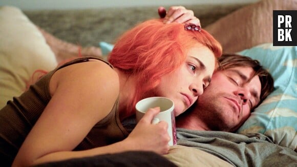 Jim Carrey et Kate Winslet dans Eternal Sunshine of the Spotless Mind.