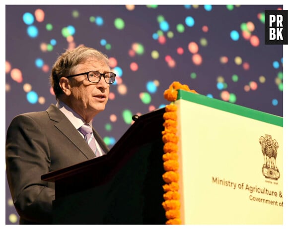 Bill Gates participe à la 8ème Conférence internationale des statistiques agricoles à New Delhi.