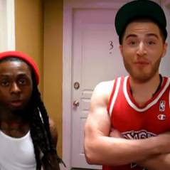 Mike Posner ... avec Lil Wayne pour le clip de ''Bow Chicka Wow Wow''  