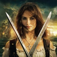 Penelope Cruz ... son affiche du film Pirates des Caraibes 4