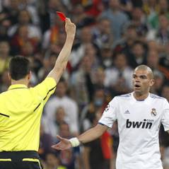 Real Madrid / FC Barcelone ... VIDEO ... il n'y avait pas faute et carton rouge pour Pepe