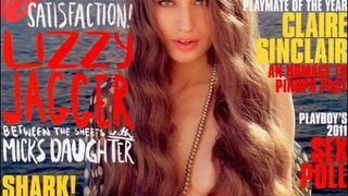 Lizzy Jagger nue dans Playboy ... la réaction de son père Mick attendu