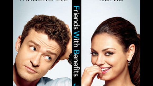 Justin Timberlake et Mila Kunis ensemble ... sur l'affiche de Sexe entre amis