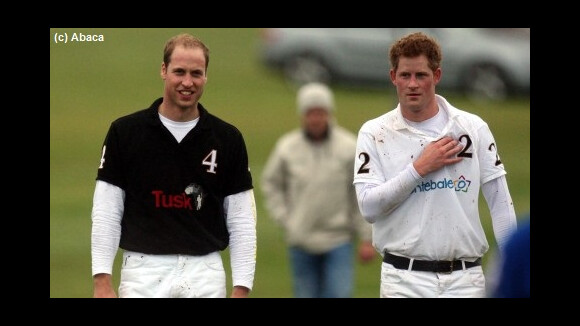 Harry et William ... Les princes jouent au polo pour la bonne cause (PHOTOS)