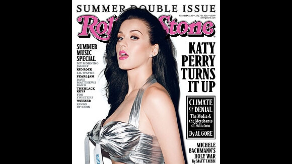 Katy Perry ... fait la couverture du magazine Rolling Stone (VIDEO)