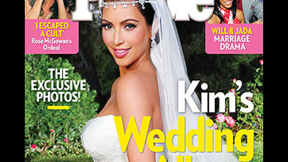 Mariage de Kim Kardashian : 1ere photo officielle et les confidences des mariés