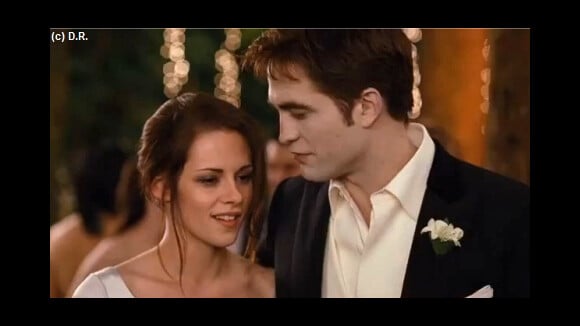 Twilight 4 : la robe de mariée de Bella classée top-secret (VIDEO)