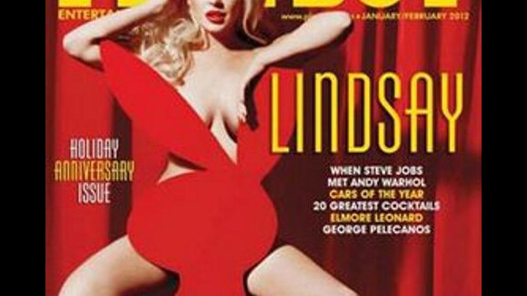Lindsay Lohan nue dans Playboy : les photos et l'interview déjà en ligne (VIDEO)