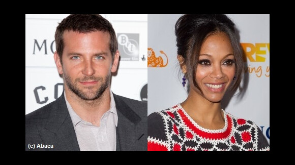 Bradley Cooper sous le charme de Zoe Saldana