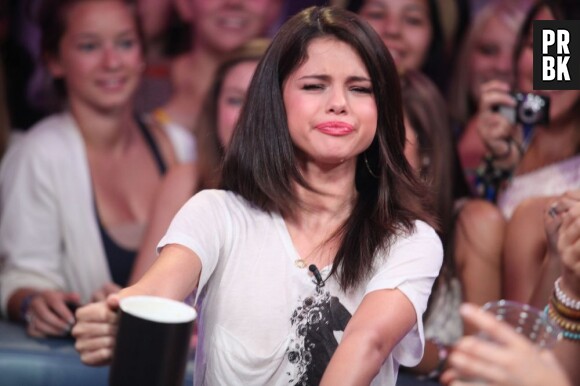 Selena Gomez pendant une émission de TV