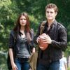 Elena et Stefan dans la saison 1 de Vampire Diaries