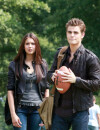 Elena et Stefan dans la saison 1 de Vampire Diaries