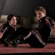 Katniss (Jennifer Lawrence) et Peeta (Josh Hutcherson) dans Hunger Games